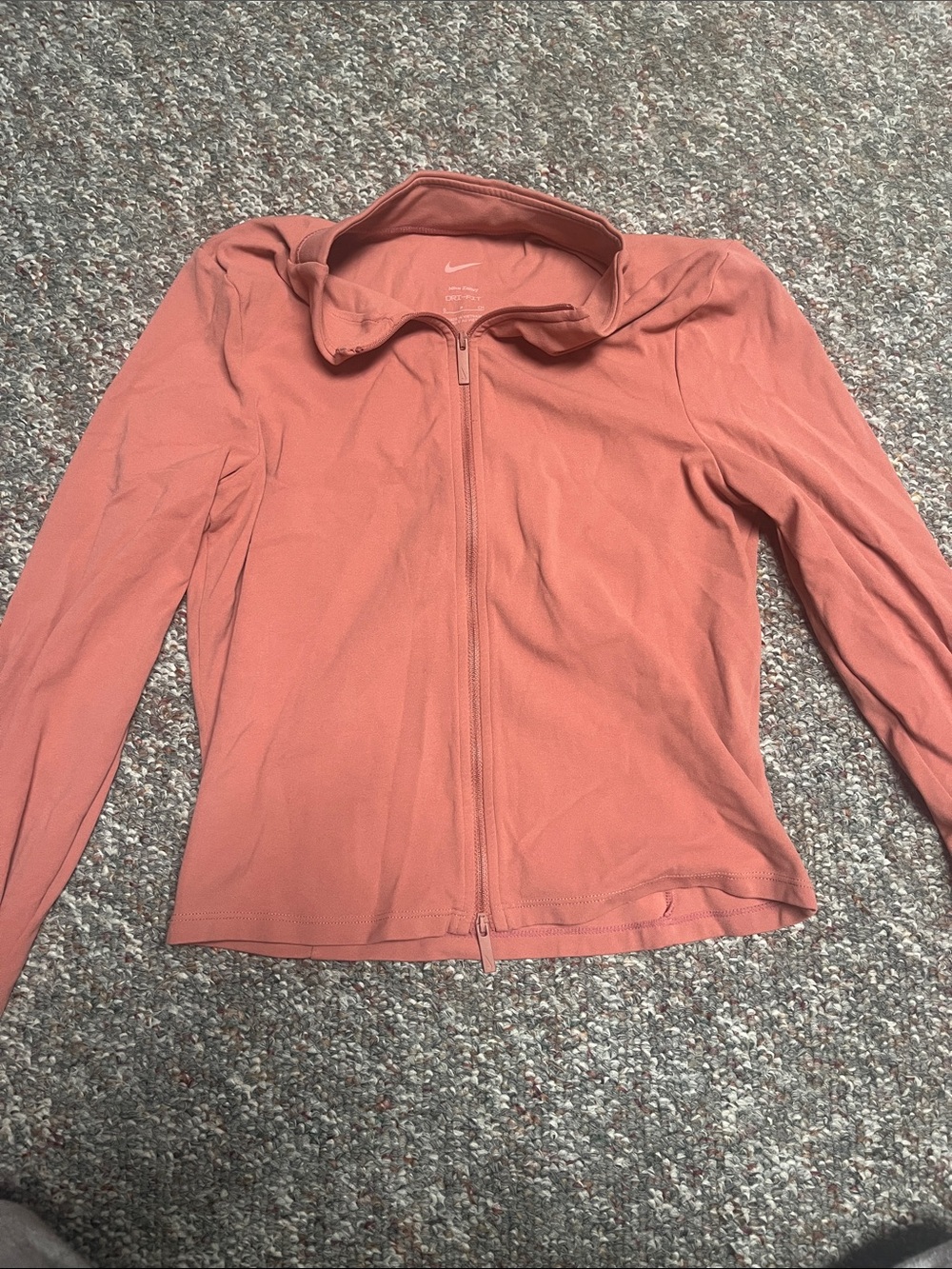 Nike Full-Zip Lightweight Jacket in Terracotta